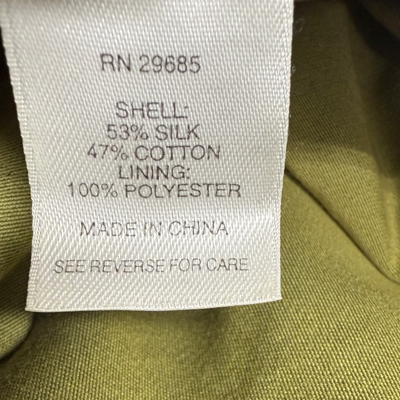 Pendleton Olive Green Button-Up Blazer & Pull On Pants Suit Set Size 18w Vintage - Picture 13 of 14